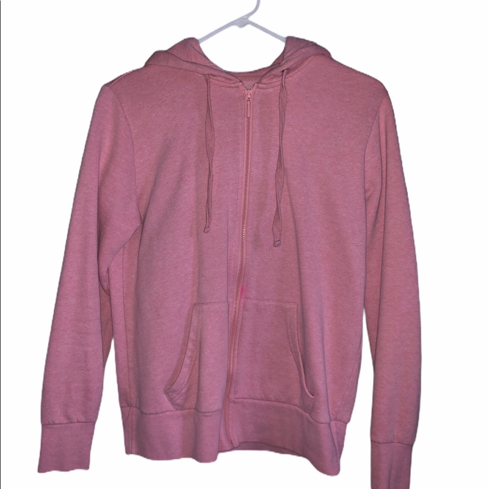 Rosy Pink Hoodie Sweatshirt